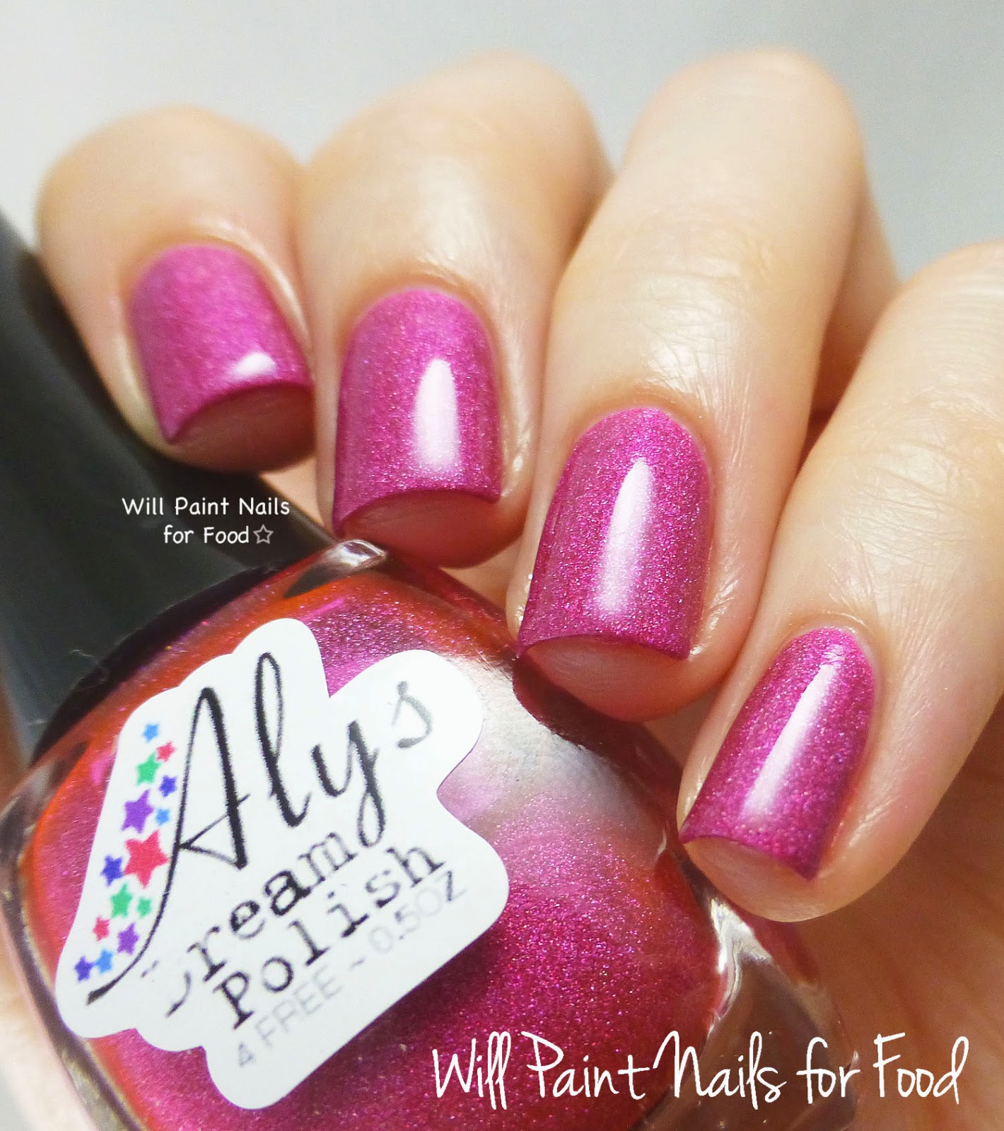 Will Paint Nails for Food Aly's Dream Polish Swatches and Review