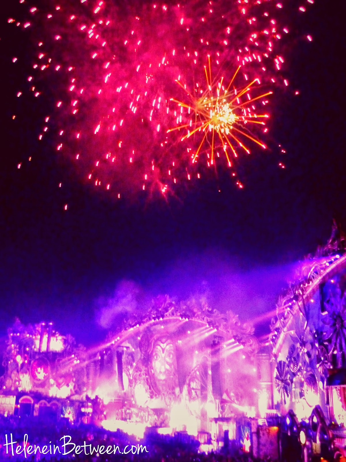 Tomorrowland 2014 Main Stage Fireworks