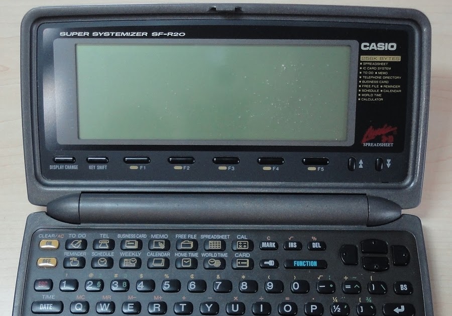 333 How to? Casio super systemizer SFR20