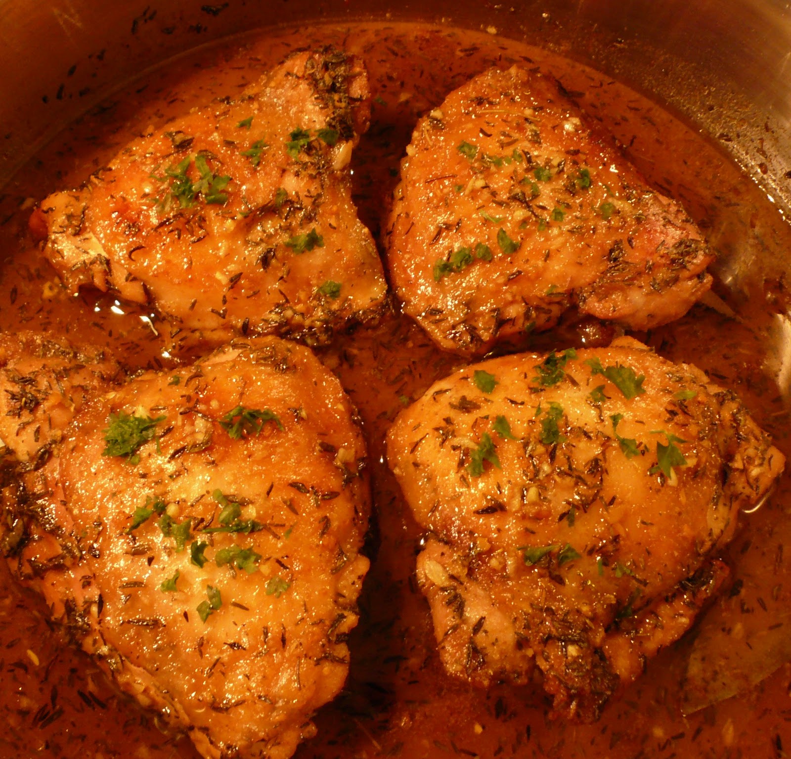 KITCHEN EXCURSIONS Chicken with Honey and Cumin Marinade