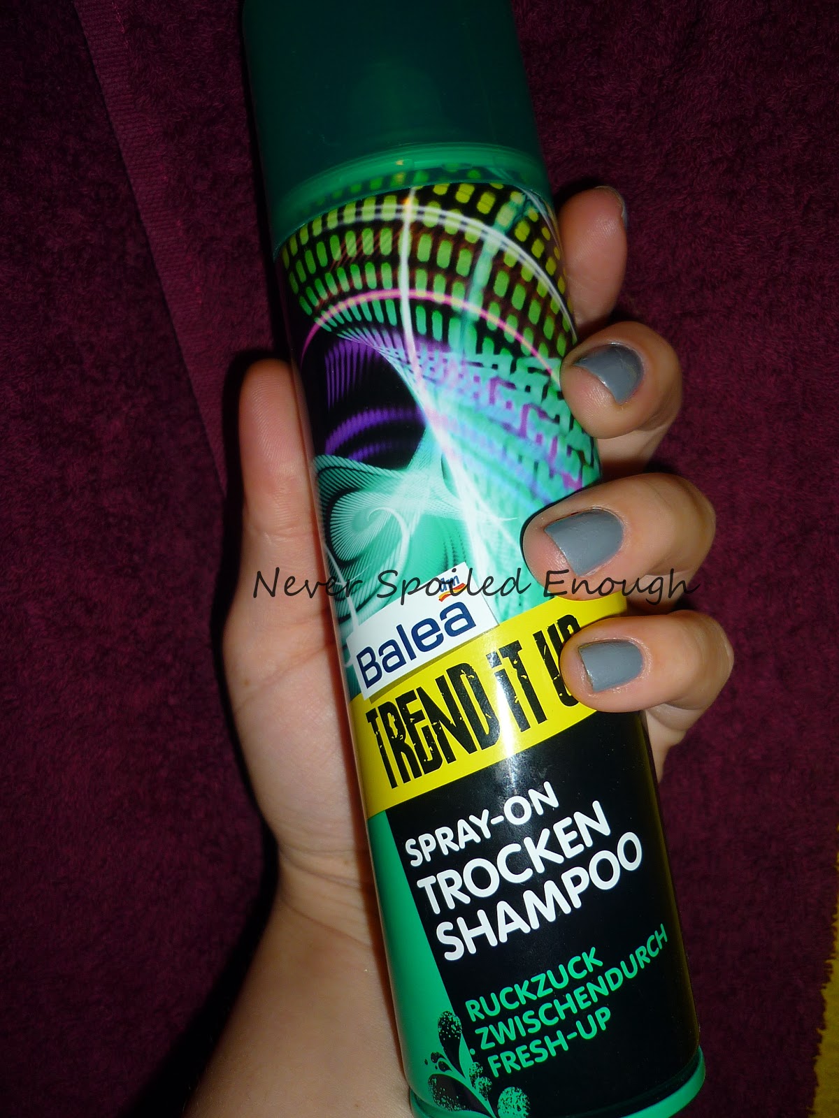 NEVER SPOILED ENOUGH Review Balea Dry Shampoo/Șampon uscat Balea