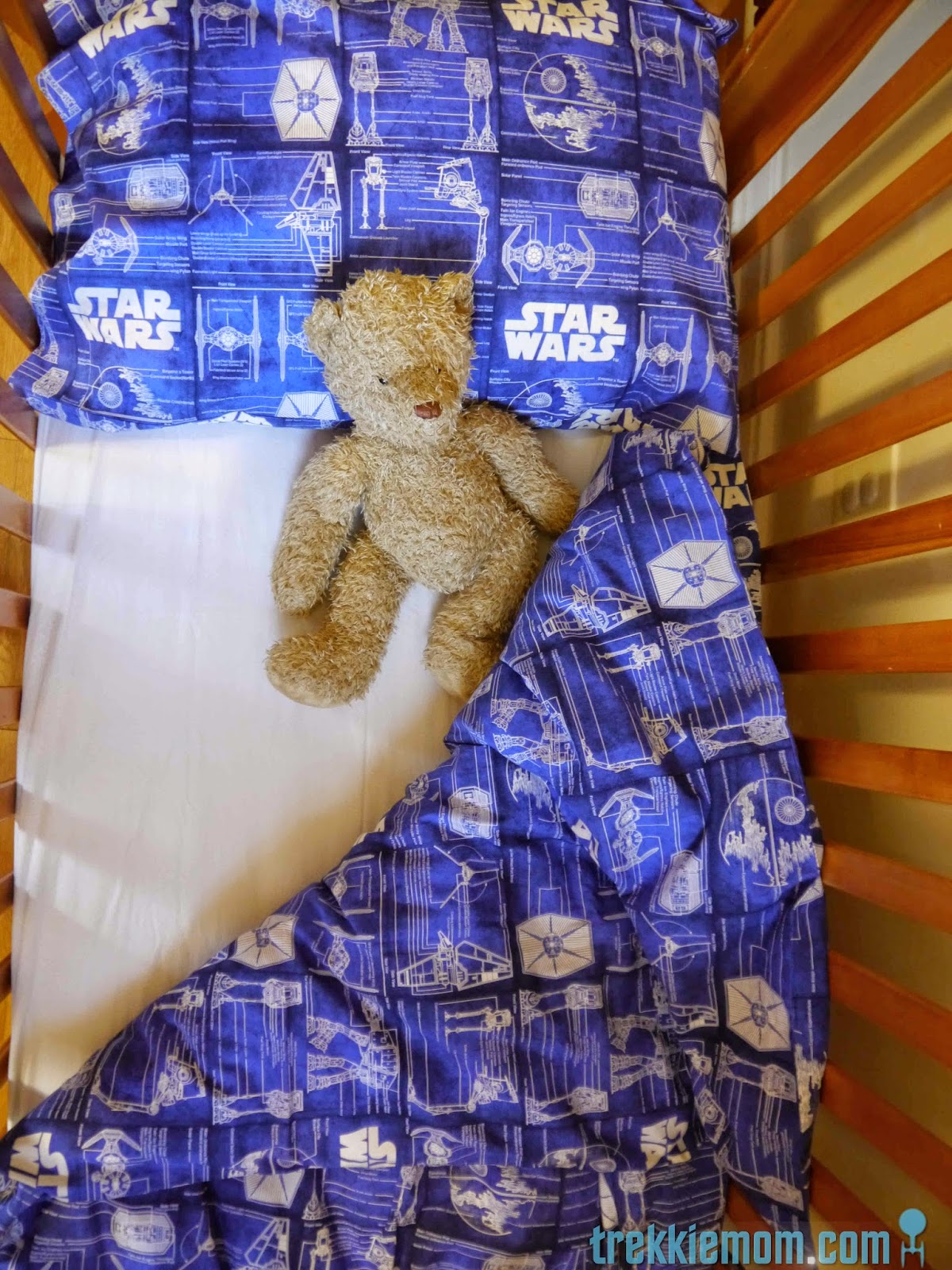 Trekkie Mom Tutorial Baby/Toddler Duvet Cover Part 2