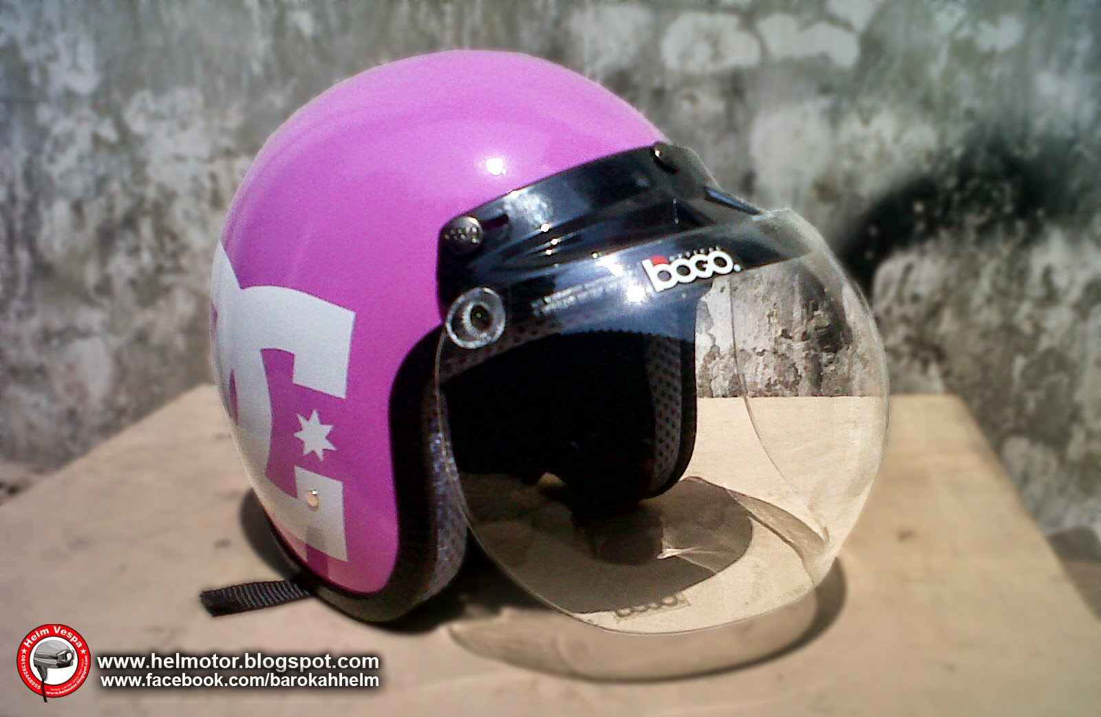 helm bogo dc pink helm vespa helm bogo dc pink helm vespa