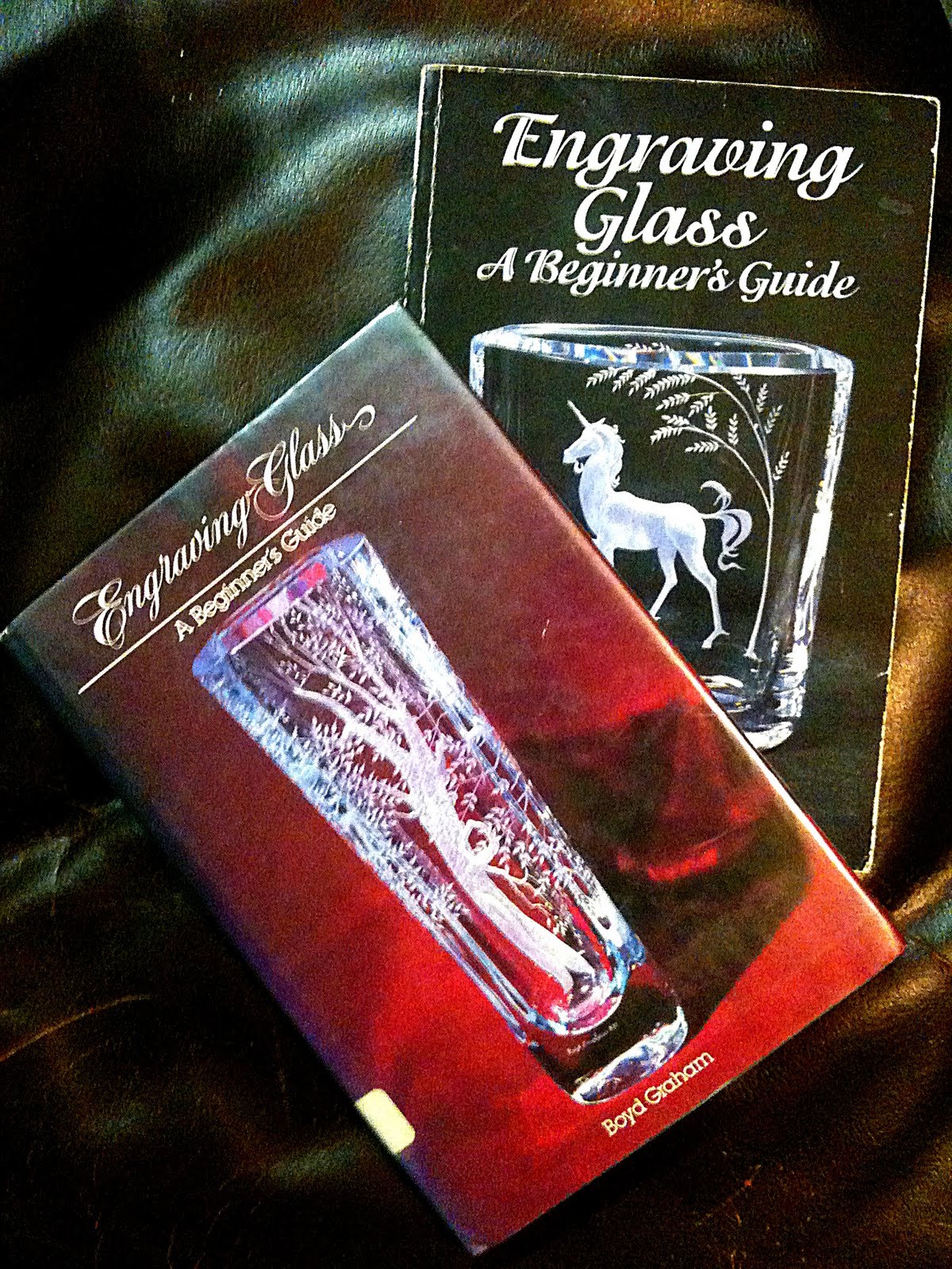 Glass Engraving Book Engraving glass a beginner's guide by Boyd Graham