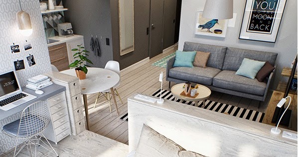 Sweet Harmonie: APROVECHAR BIEN EL ESPACIO EN UN APARTAMENTO DE 40 M2