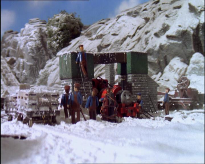 thomas and friends snow