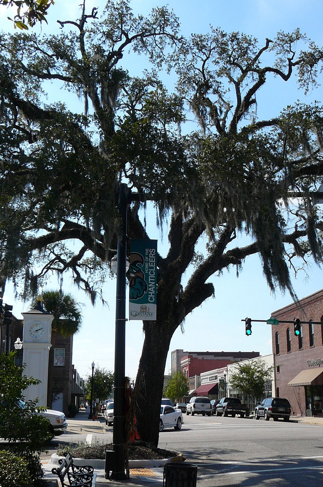 Exploring the High road Conway, South Carolina, my Mom's hometown