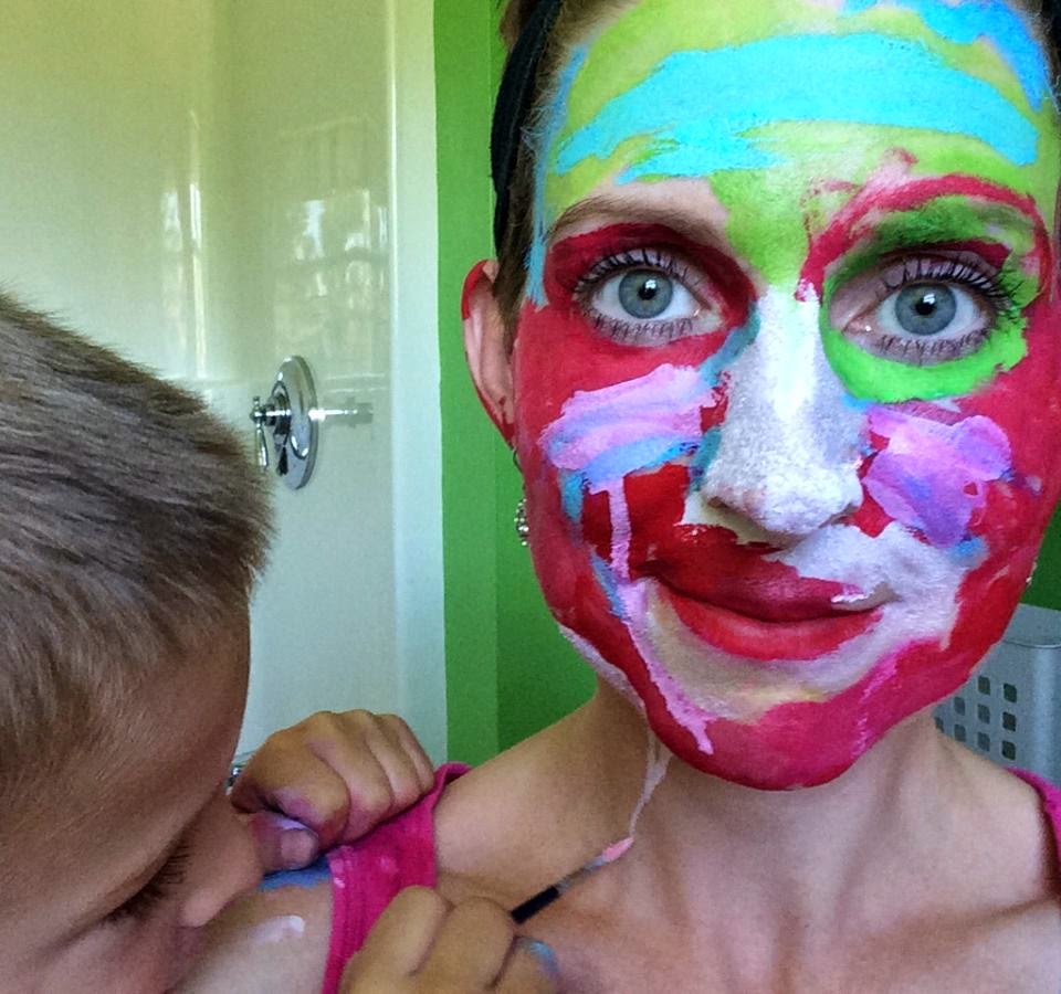 The Little Legers A "Little" Face Painting!