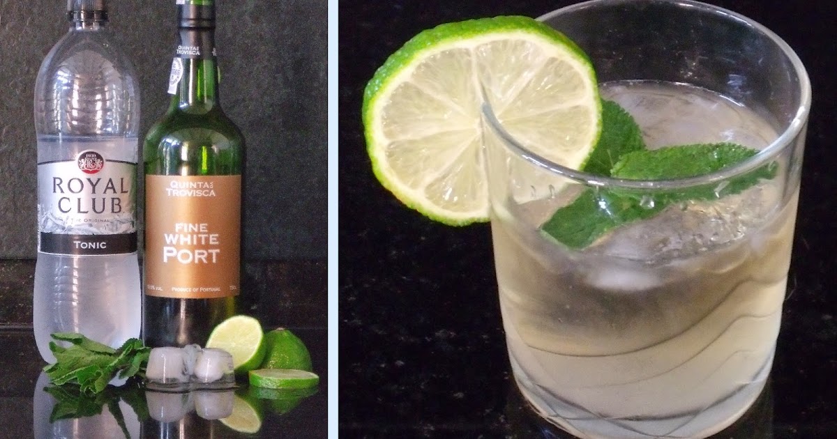 Wijnblog Witte Port met Tonic mix
