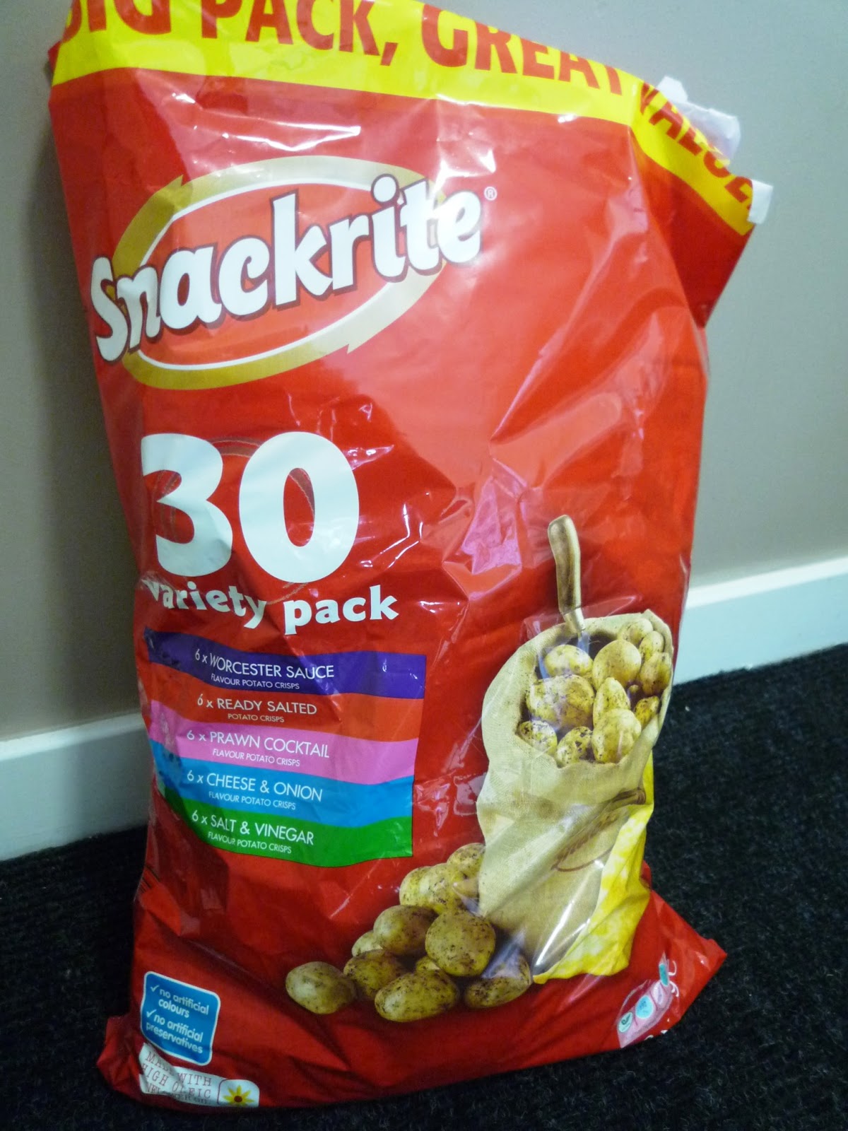Walkers crisps variety 30 pack £3 10p per bag! Morrisons Hot UK