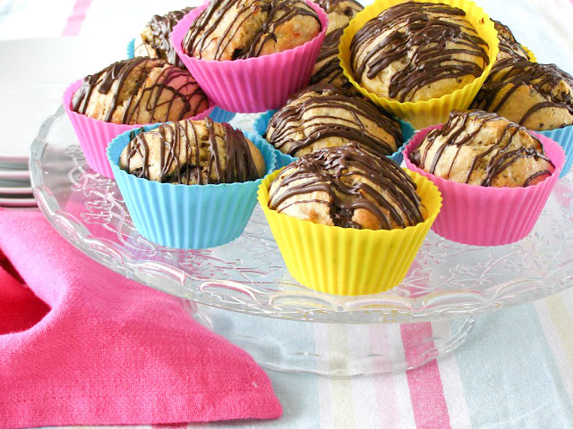 Vegan Banana and Dark Chocolate Muffins