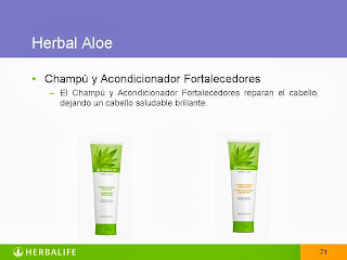 productos herbalife herbal aloe champu