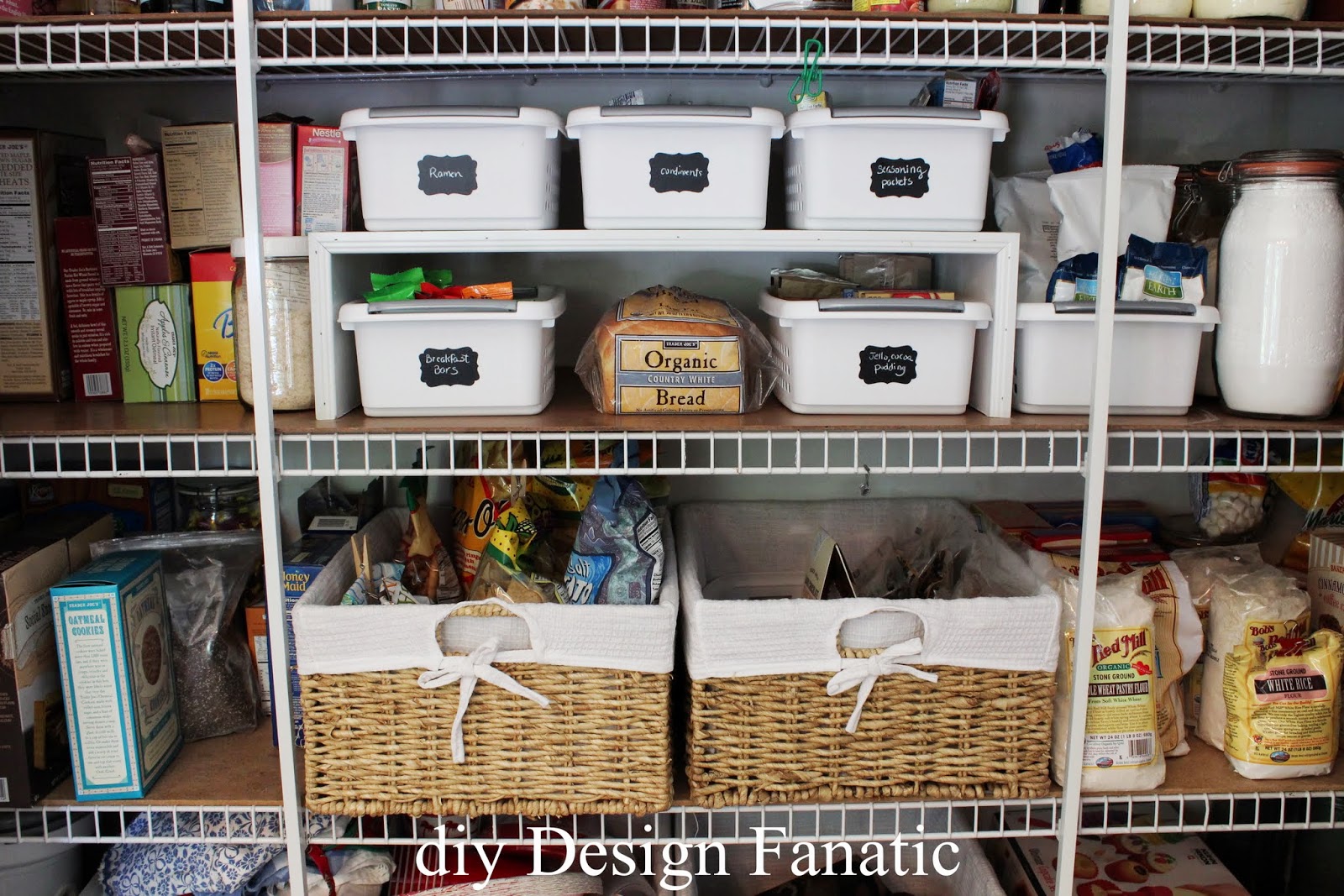 diy Design Fanatic How To Organize Your Pantry