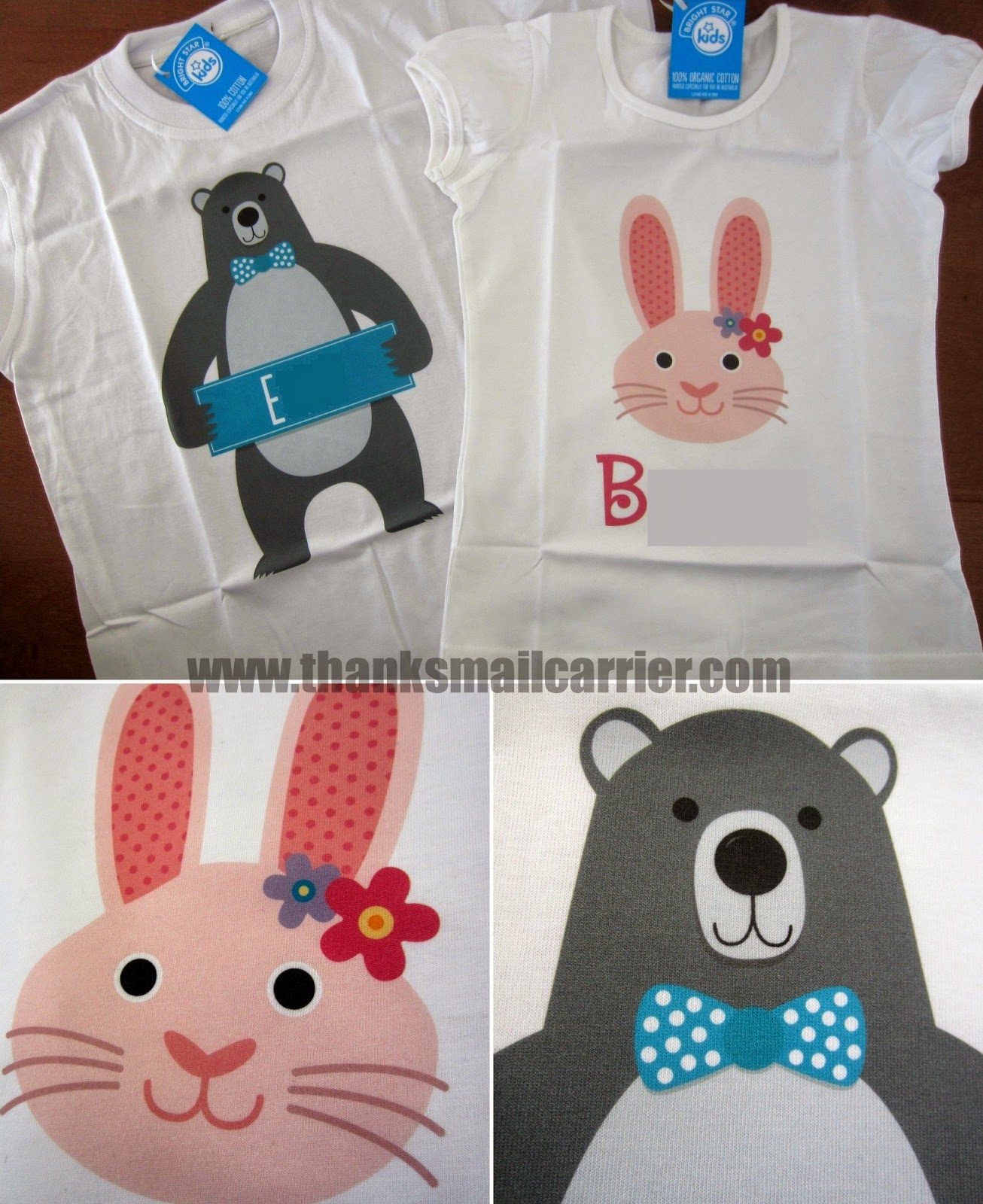 Thanks, Mail Carrier Bright Star Kids Personalized Clothing, Name Labels, Wall Art & More for