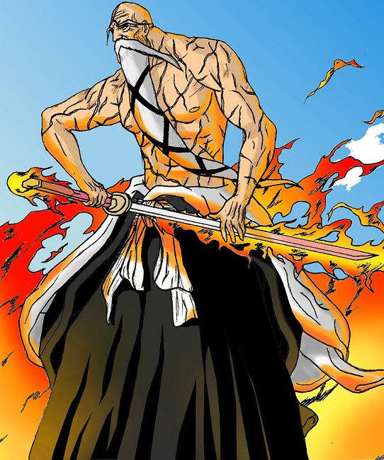 Anime Manga Genryusai Shigekuni Yamamoto