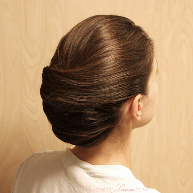 creating laura bridesmaid hairstyle