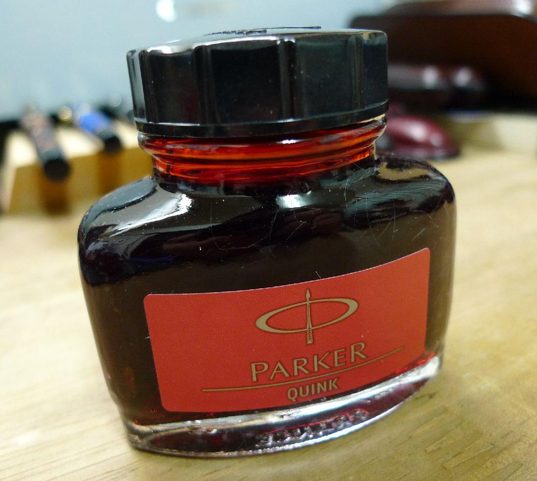 sthkzn Parker インクボトル QUINCK レッド