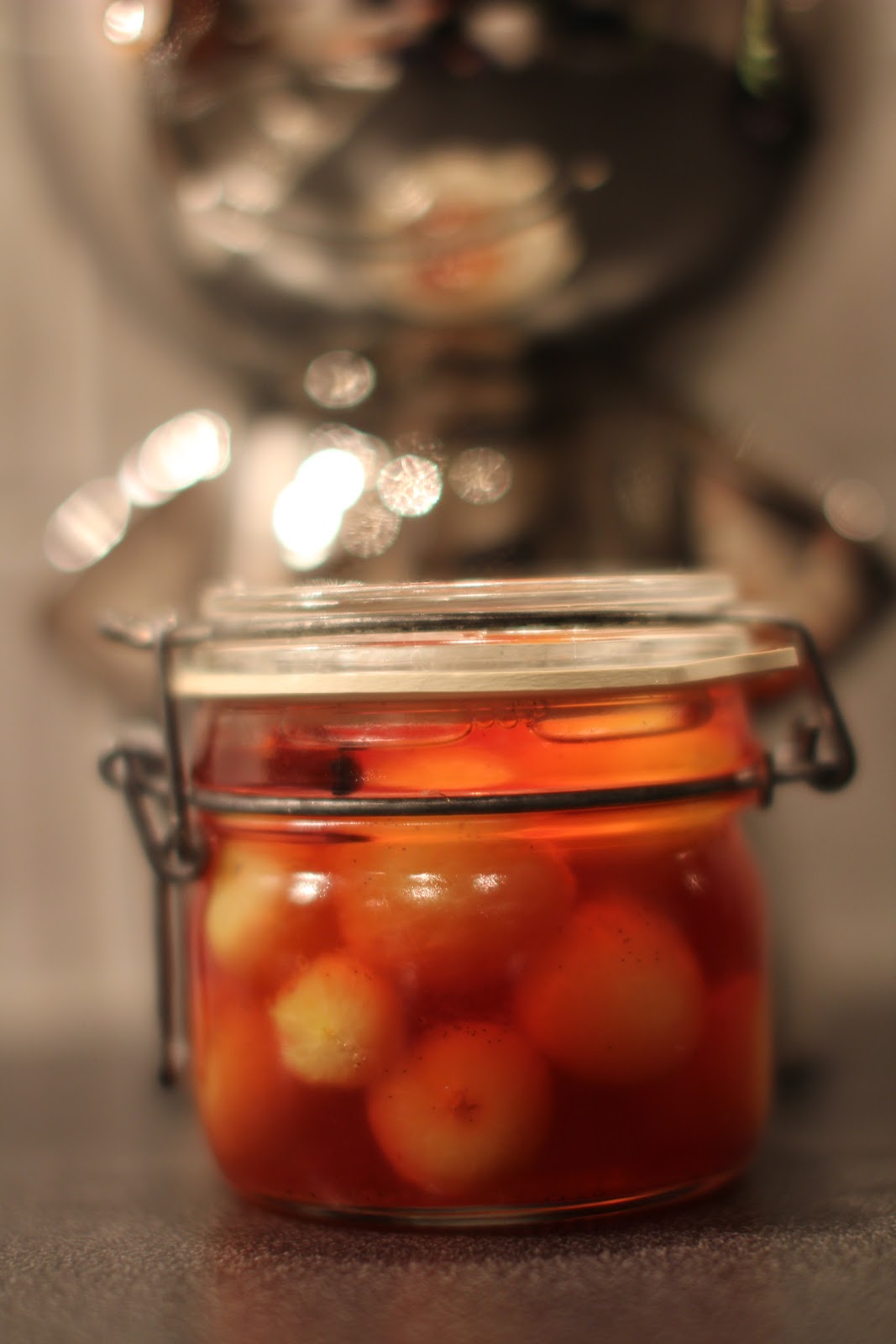 Syltede Plommer Med Appelsin Og Ingefær