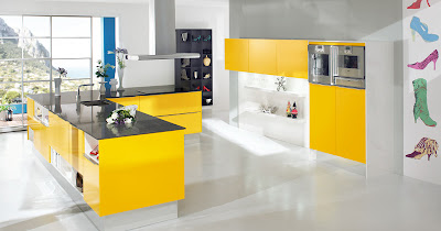 Cocinas de Color Amarillo