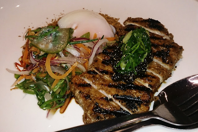 The Brass Coq, modern Vietnamese, grilled pork loin