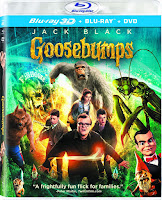 Goosebumps 3D Blu-Ray Cover