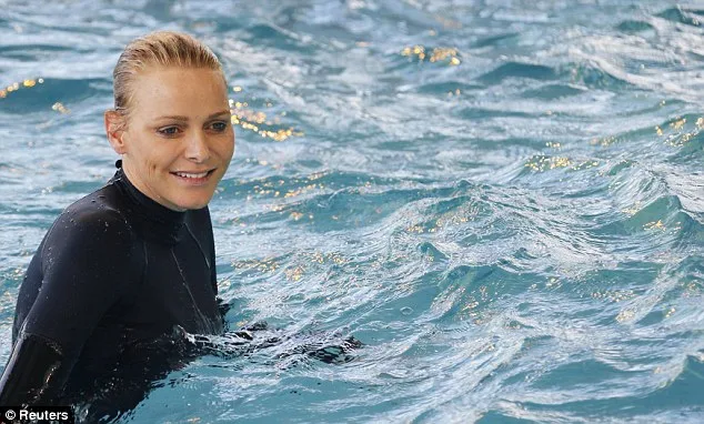  Princess Charlene in  Capbreton, France