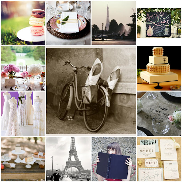 Maybe you're interested in having a french themed wedding one day or maybe