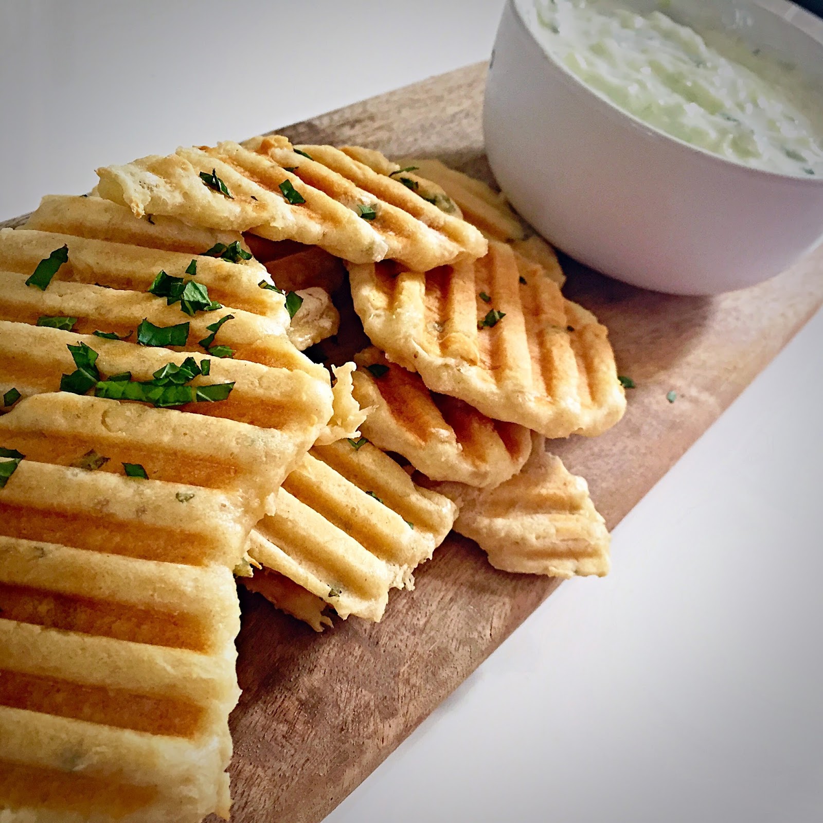 Flatbread & Tzatziki Dip Recipe Eat.Love.Live
