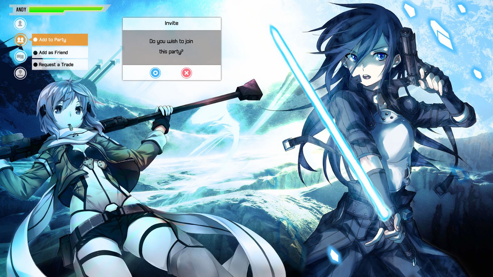 Animix Blog Craze Sinon and Kirito of Gun Gale Online (Sword Art Online)