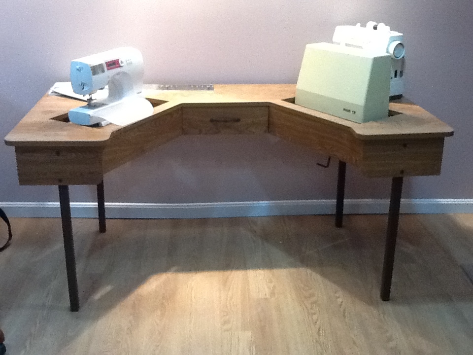 sewing machine table Sewing table, Sewing room inspiration, Sewing desk