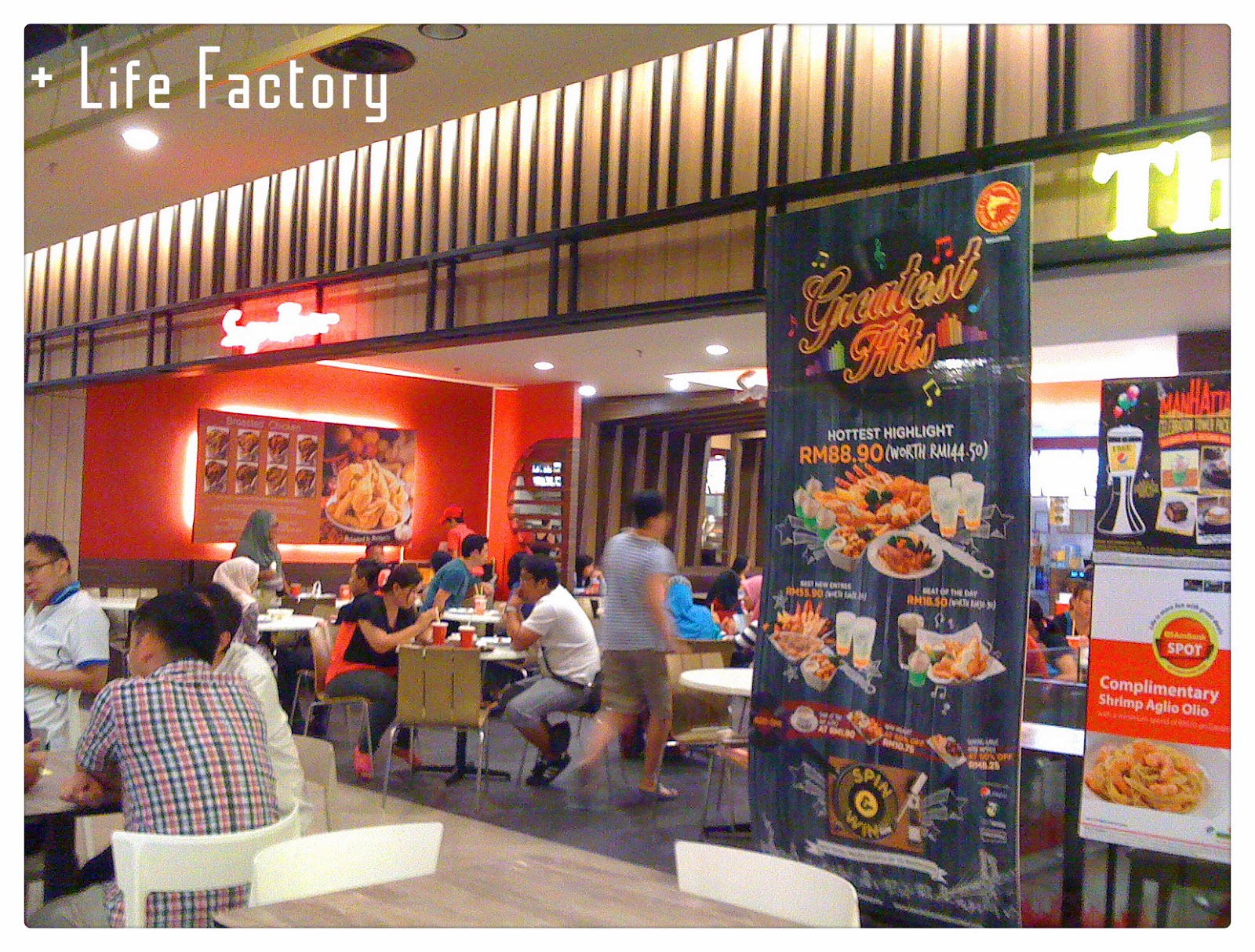 Positive Life Factory [Food] Best Pizza The Spring Food Bazaar, Kuching Sarawak