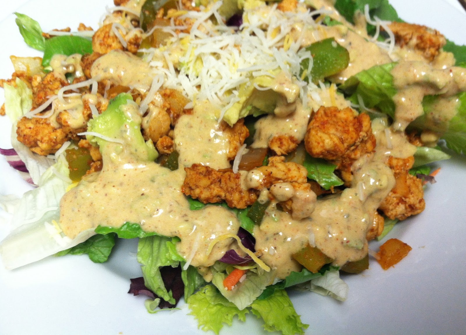 TESSA RAYANNE: What I've Been Eating Lately: Quick Healthy Meal Recipe