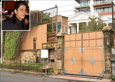 Mannat Shah Rukh Khan's home at Bandra in Mumbai photos