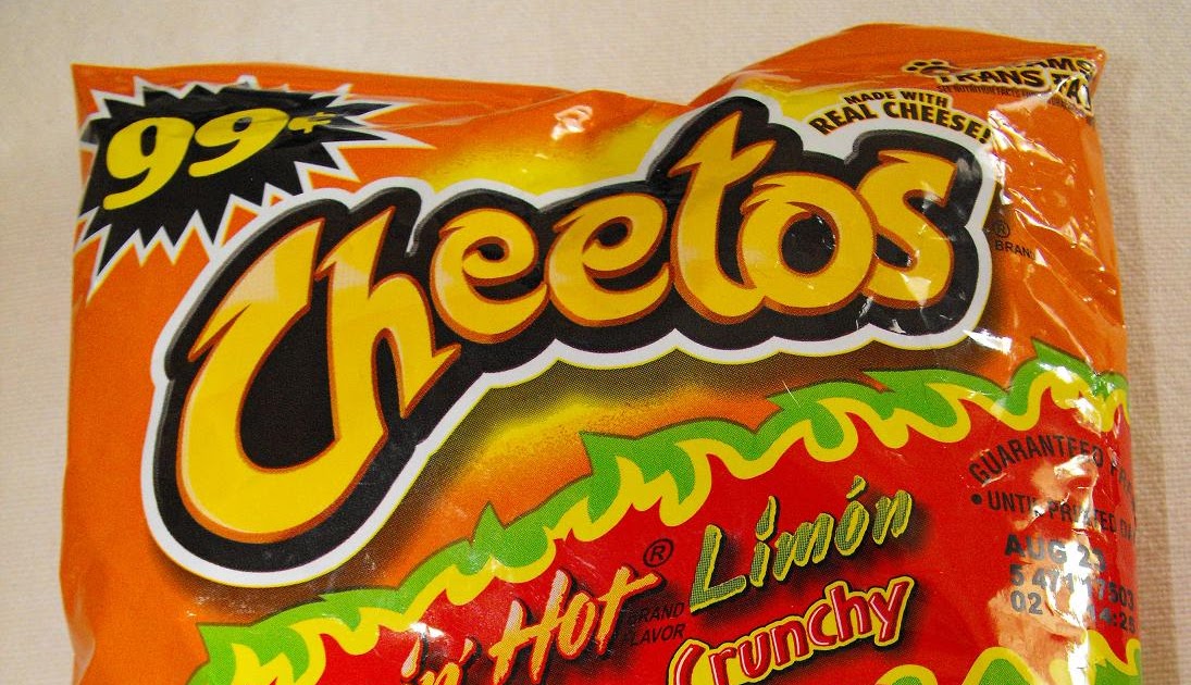 Hot Chicks Eatin' Spicy Chips Snack 177 Cheetos Flamin’ Hot Limón Crunchy Cheese Flavored Snacks