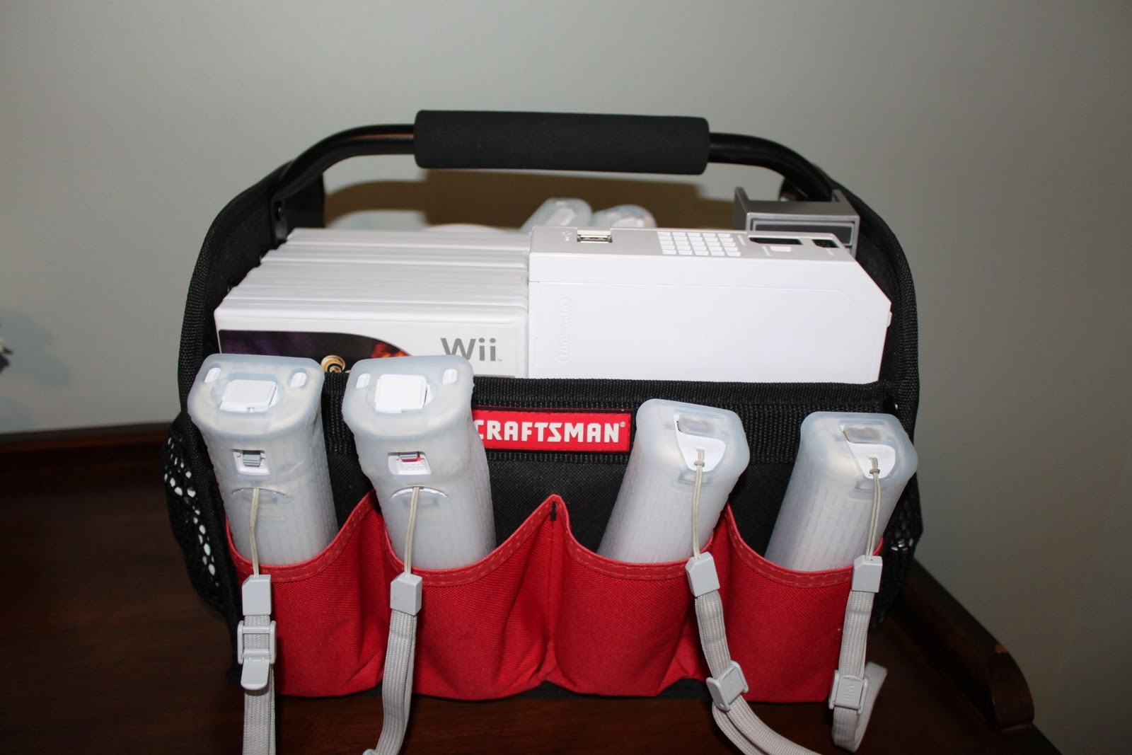Organizing As A Parent Organize Wii Storage Case