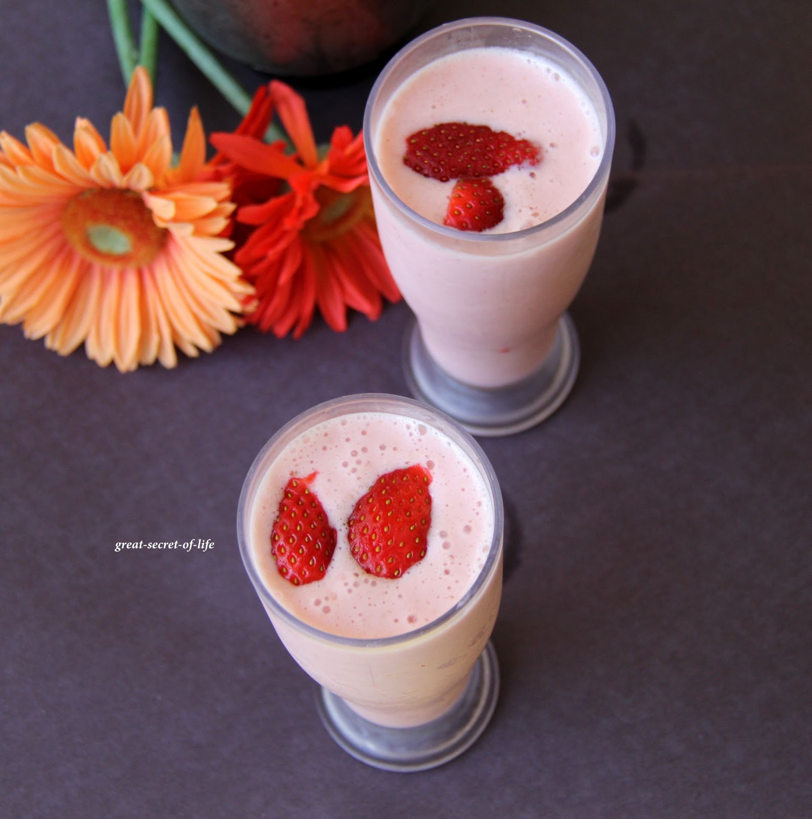 Strawberry Lassi Greatsecretoflife
