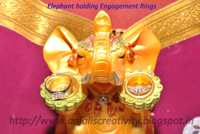Engagement Ring Decoration Thali