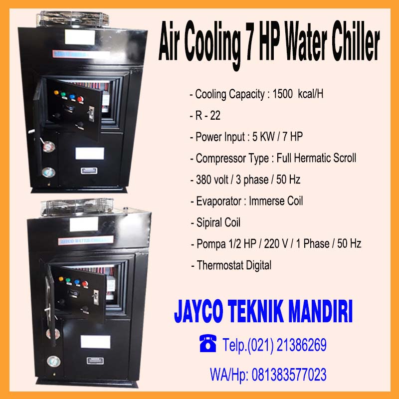 Jual water Chiller 7 pk