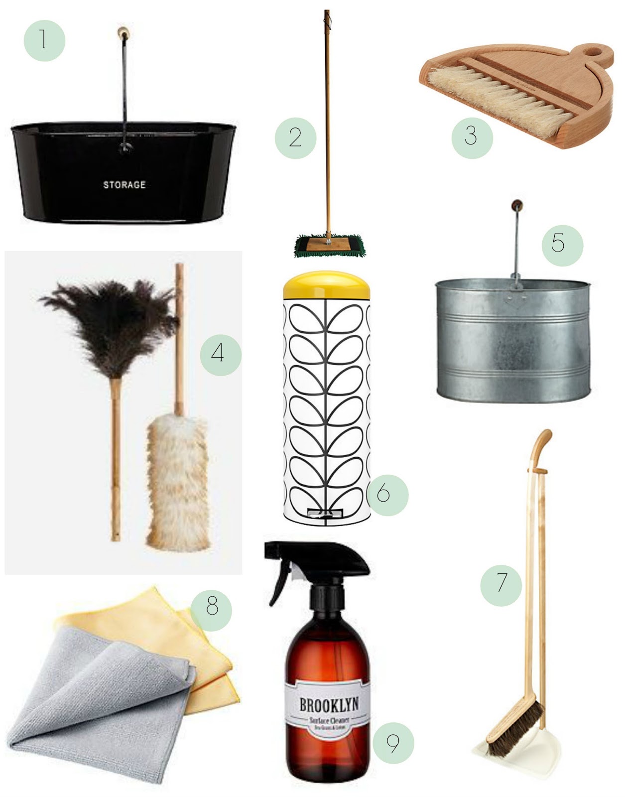 nostalgiecat household cleaning essentials