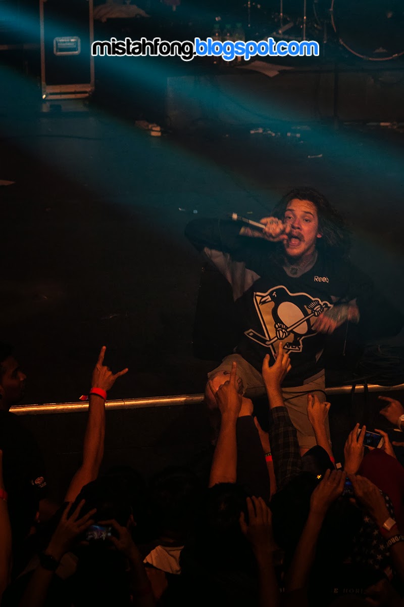 The Devil Wear Prada Live in Kuala Lumpur 2014