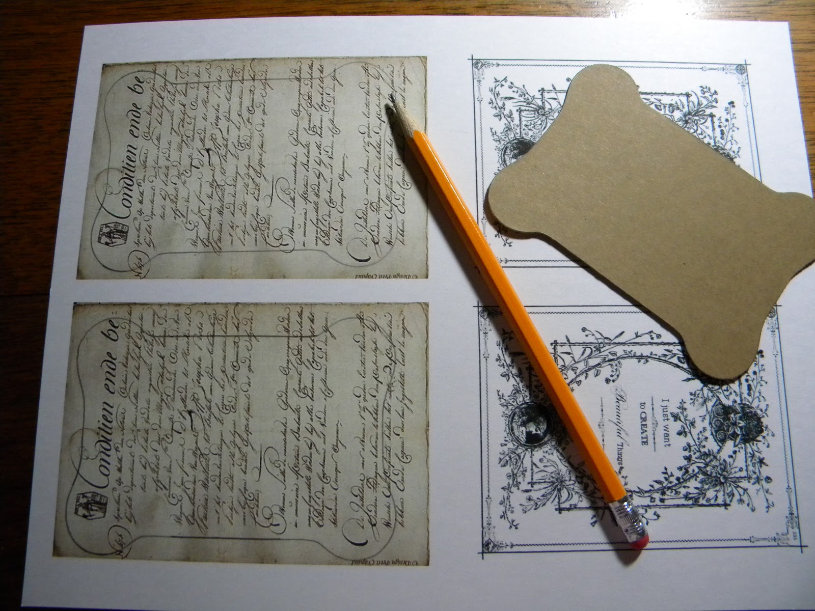 *Queen Bee Cottage* Bobbin Template