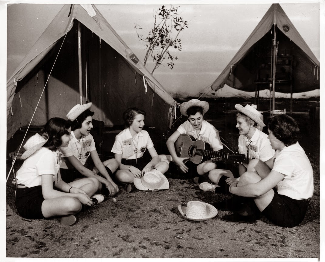 Girl Scout Camp Then & Now Girl Scout Blog