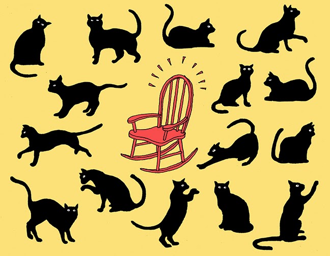 Dwwilliamson Excited As A Rocking Chair In A Room Full Of Cats