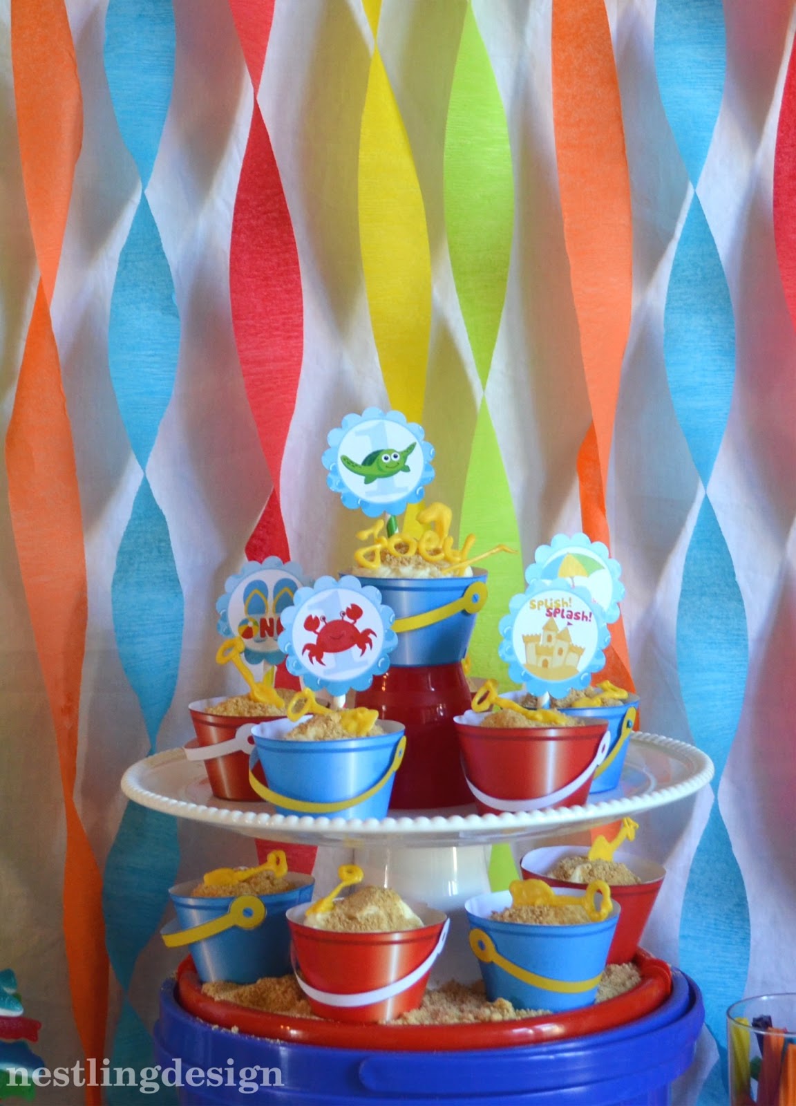Nestling Beach Ball Pool Party Reveal! {New to the Shop}