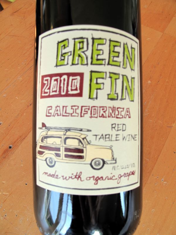 Green Fin 2010 California Red Table Wine from Trader Joe's Club
