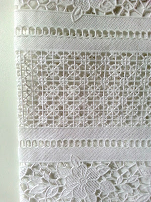 Detail of a Daiso table runner.