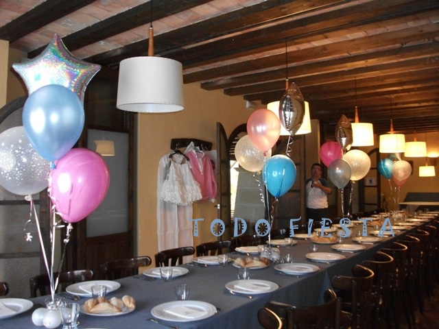 Decoración con globos de Todo Fiesta: DECORACIONES PARA 1ª COMUNIÓN