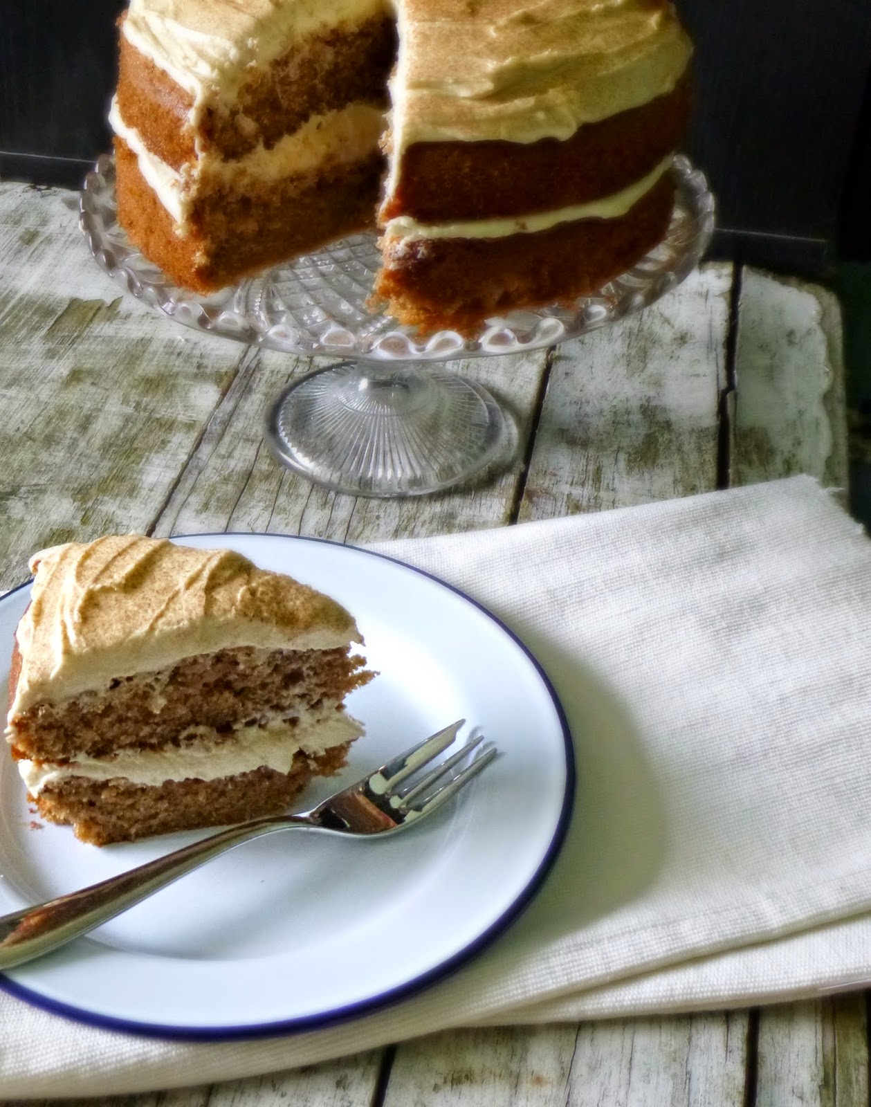 The Spoon and Whisk Tea + Cake = Vanilla Chai Cake!