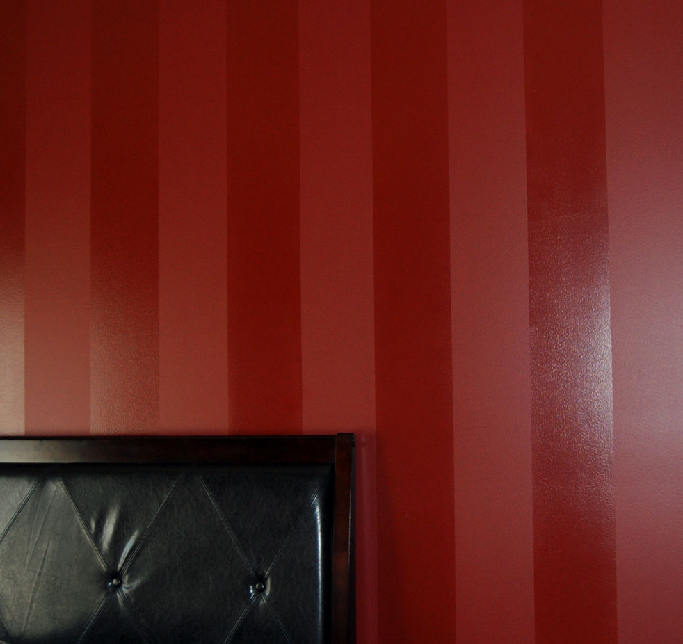 Davis Creative Painting Painted Stripe Wall