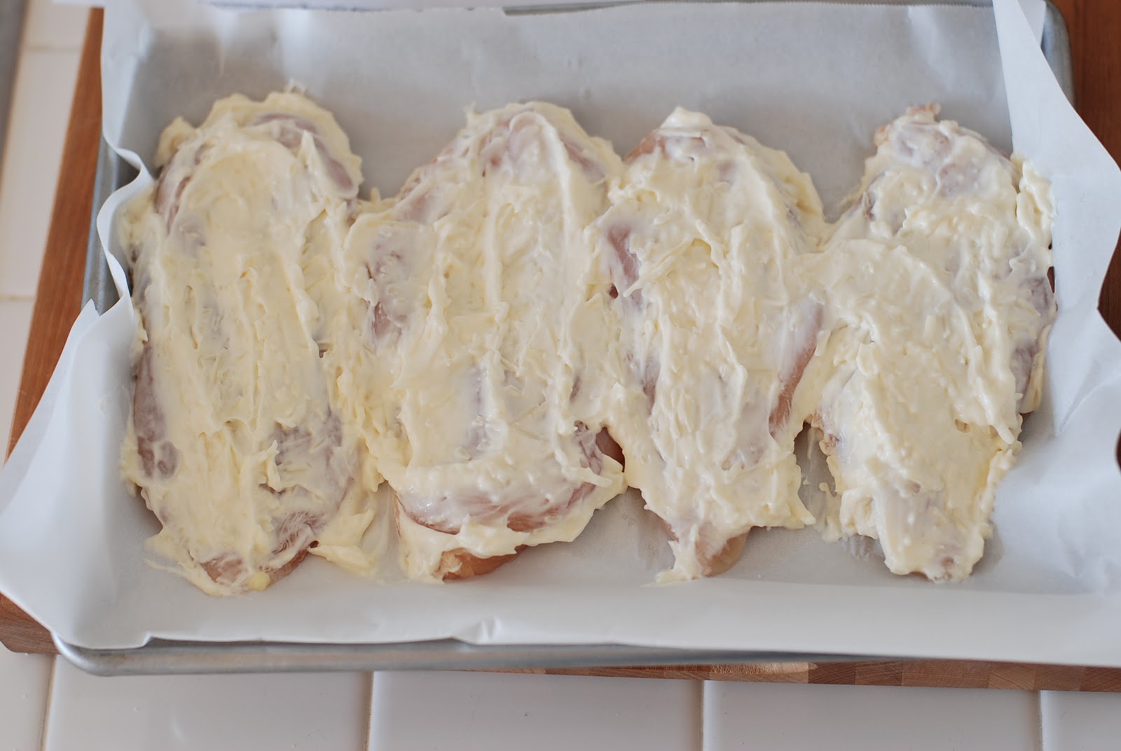 The Enchanted Cook: Parmesan Crusted Chicken Hellmann's Mayo Recipe